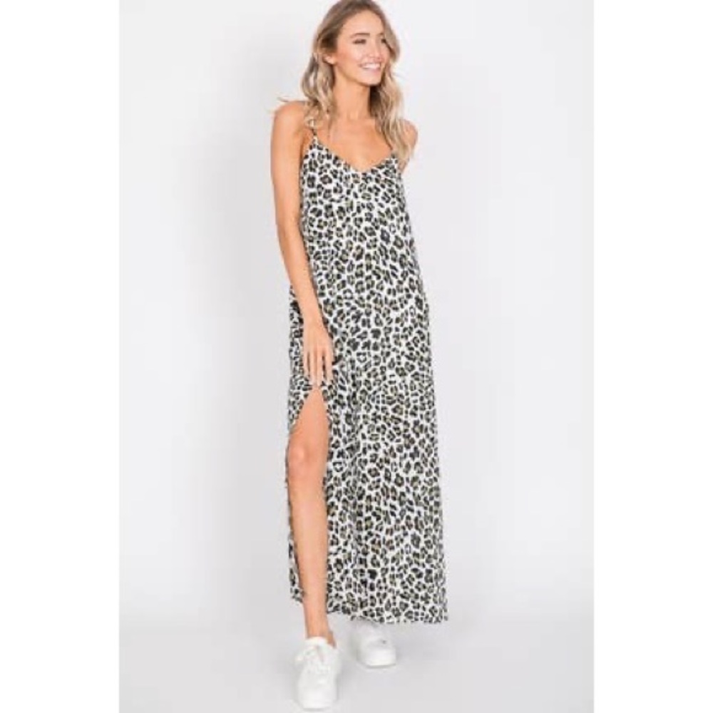 ‼️NWT‼️ Hopely leopard print dress - Picture 5 of 7
